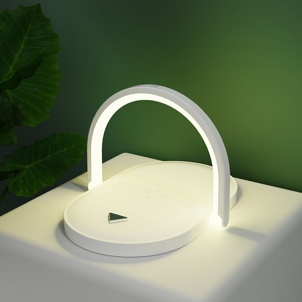 3-in-1 Wireless Charger & LED Desk Lamp with Night Light